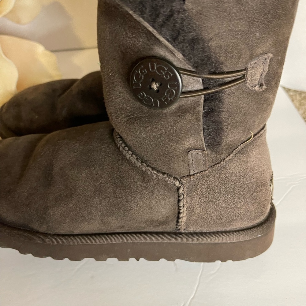 Brown Ugg Bailey boots